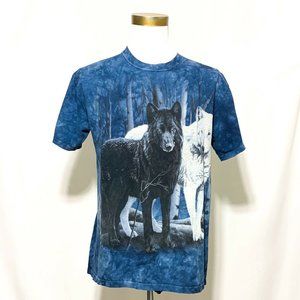 The Mountain Wolves Tie Dyed T-Shirt Large